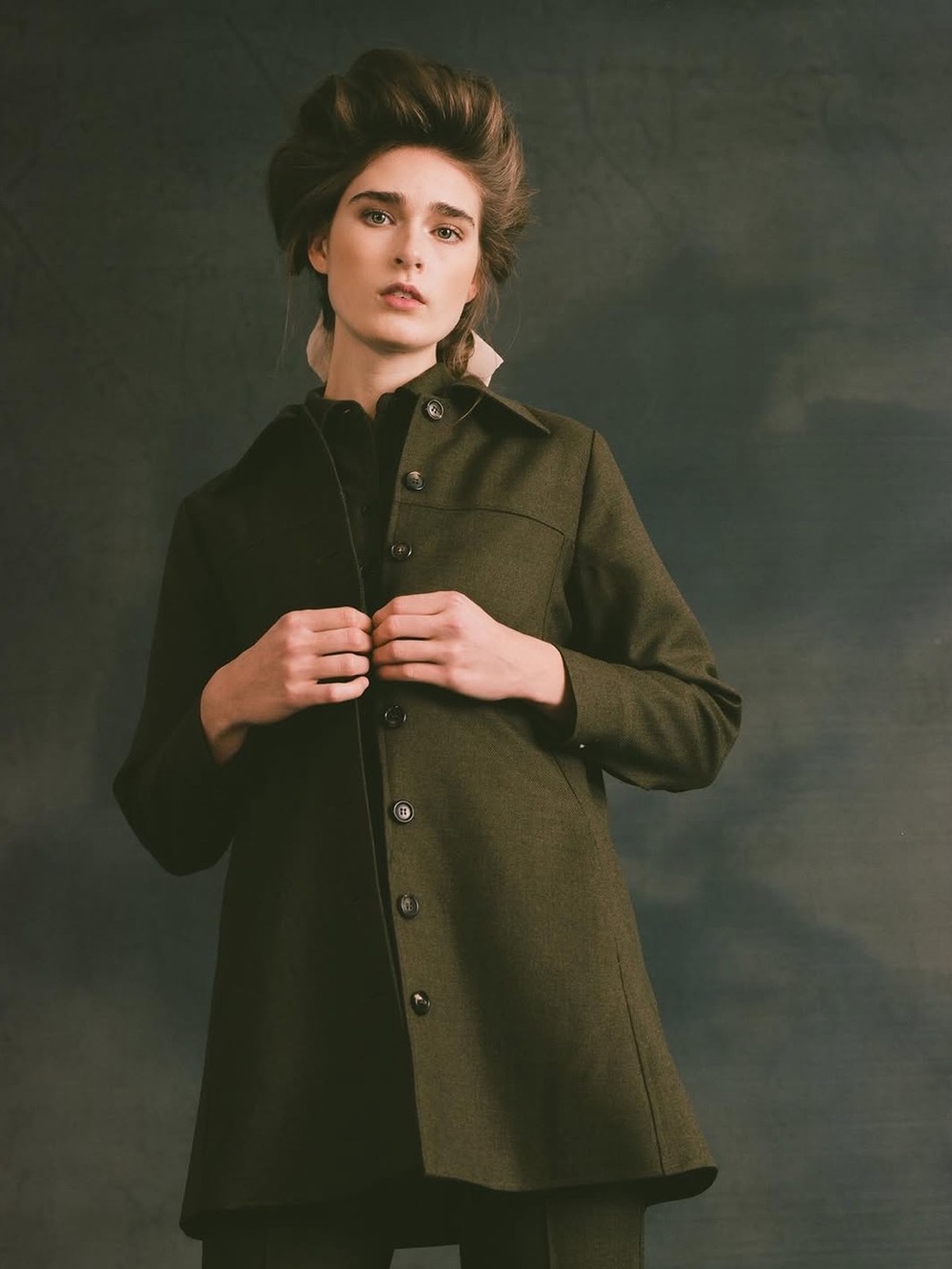Town Clothes cotton canvas jacket. NEW